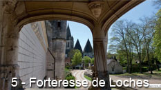 monument et châteaux de la Loire ouverts toute l'année Château Forteresse de Loches