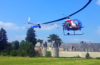 baptême de l'air en hélicoptère au château de selles sur Cher