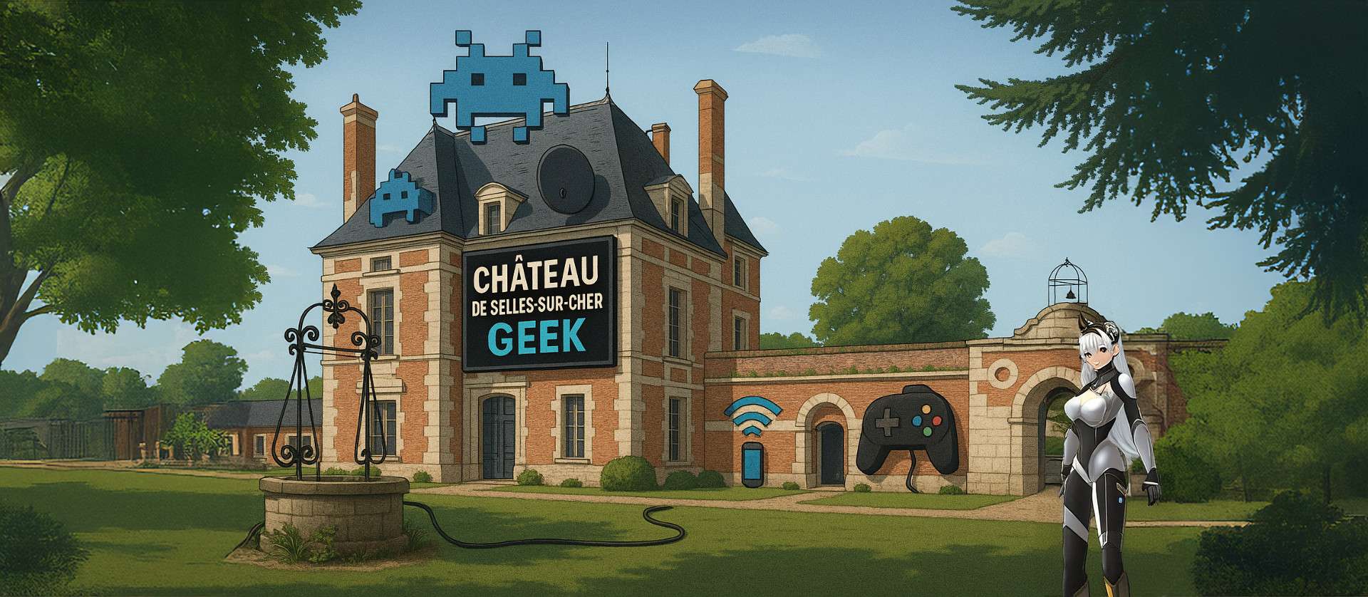 geek faeries au chateau de Selles sur Cher