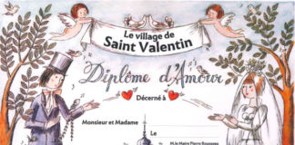 certificat des amoureux saint valentin indre 36 fête des amoureux