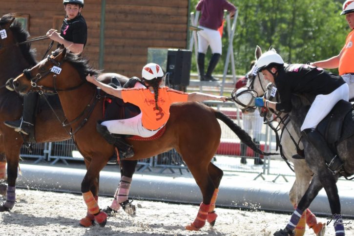 Championnats de France 2016 « Le Grand Tournoi » au Parc Équestre de Lamotte - l'équipe de l'Alméria parc, parc de loisirs équestres familial et insolite en Sologne, est championne de France - Crédit photo © Alméria Parc
