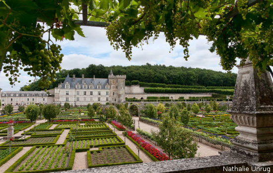 Château de Villandry châteaux qui se visitent région centre jardin parc