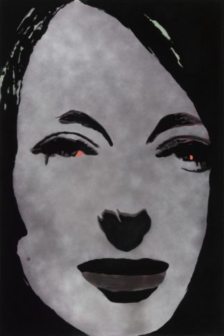 Martial RAYSSE (1936 – ) Tableau dans le style français II, 1966 Technique et flocage mixte sur toile 195 x 130 cm Collection Centre Pompidou, Paris Musée national d’art moderne/Centre de création industrielle Dation 2008. Ancienne collection Président et Madame Georges Pompidou Crédit photo : © Centre Pompidou, MNAM-CCI/Philippe Migeat/Dist.RMN-GP © Adagp, Paris, 2017