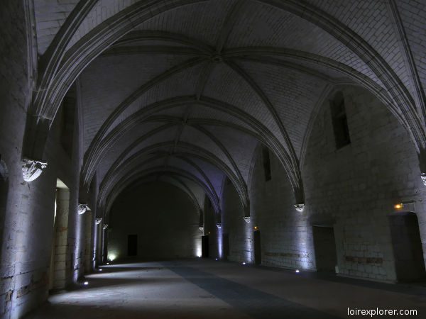 Abbaye de Fontevraud réfectoire