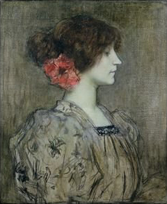 Portrait présumé de Colette par Jacques Humbert vers 1896