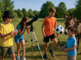 Stage d'été pour enfants en Val de Loire